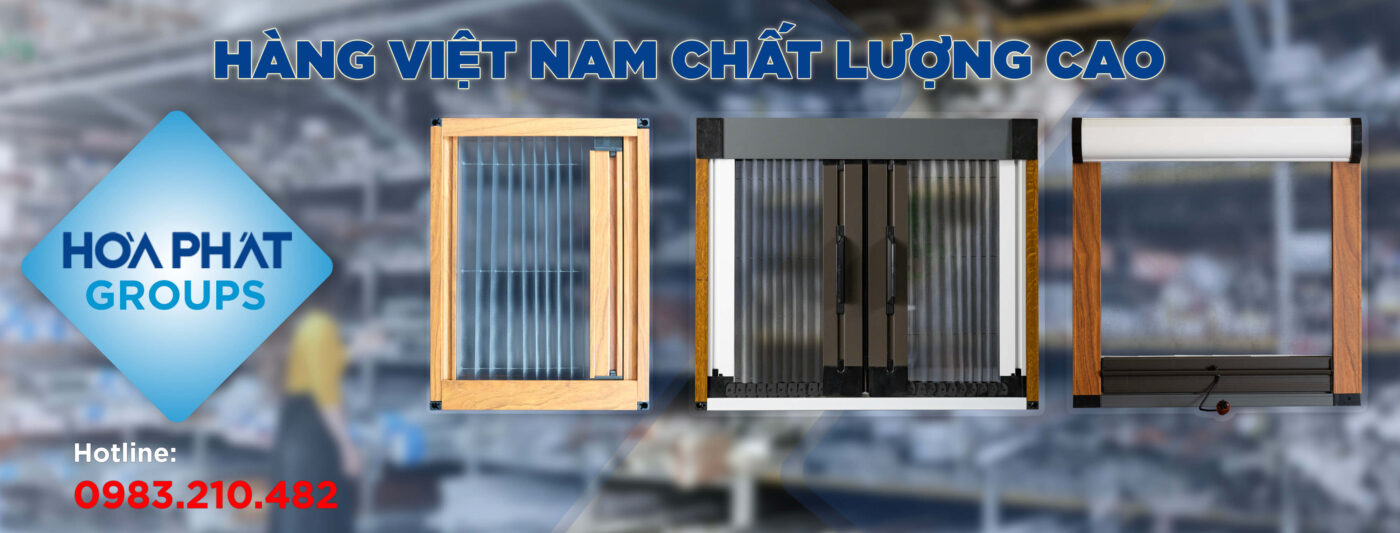 Cửa lưới chống muỗi Hoà phát